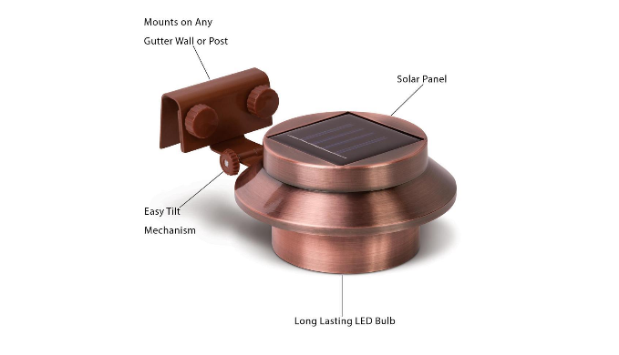 ecothink solar gutter lights