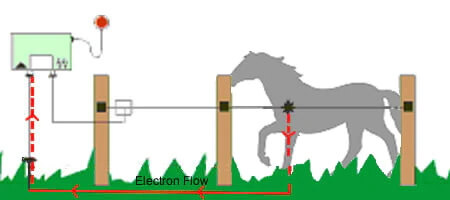 Closed Electric Fence Circuit