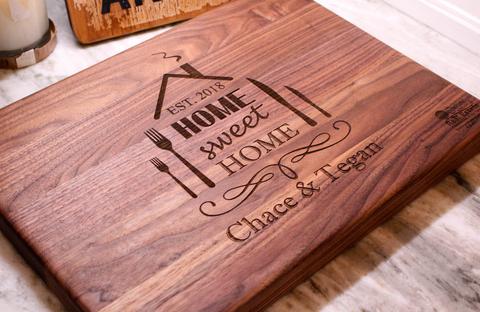 custom engraved cutting boards