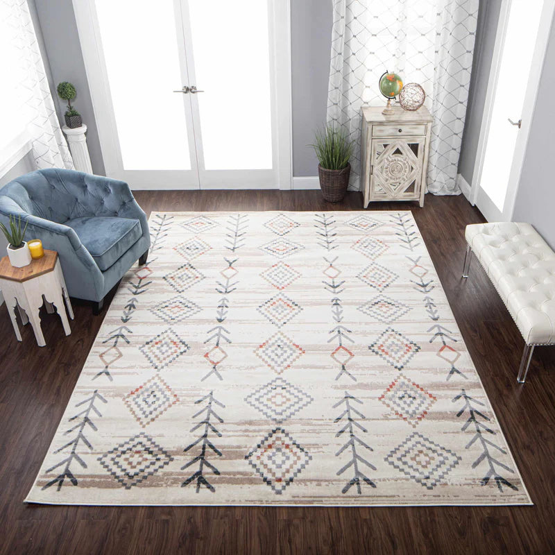 Garred Southwestern Geometric Tribal Indoor Area Rug Or Runner Rug