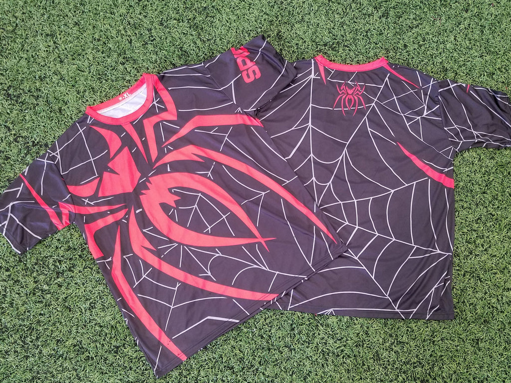 Pre-Order* Spiderz Full Dye Jersey Buy In - Black/Carolina Blue/Silve –  Spiderz Sports