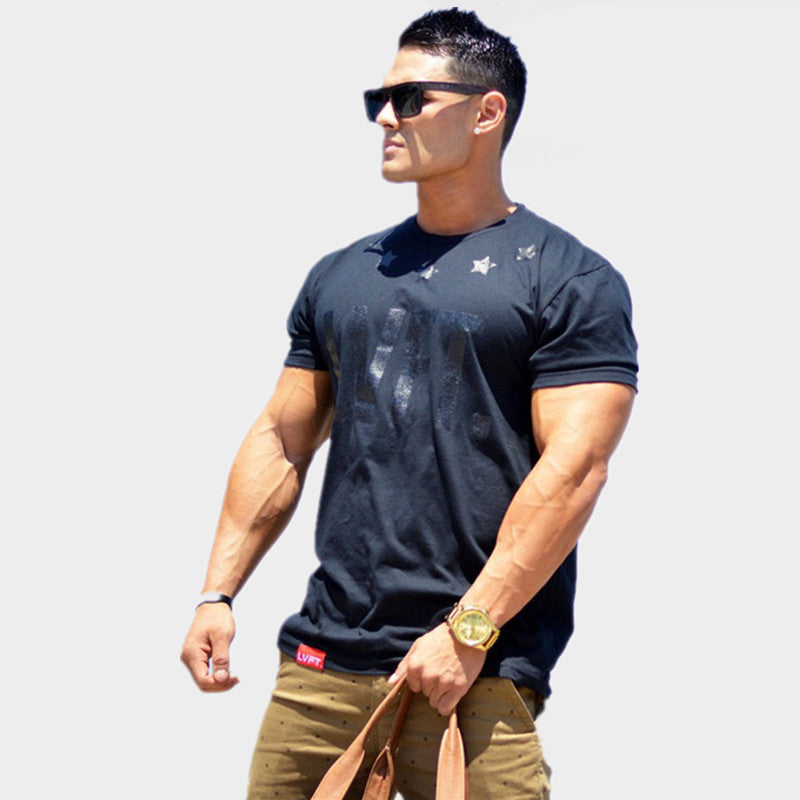 Summer Style New mens gyms T shirt Crossfit Fitness Bodybuilding
