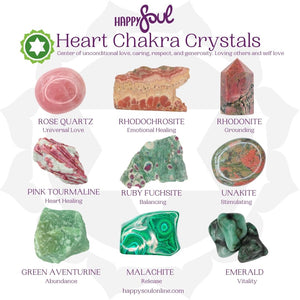 Heart Chakra Crystals – Happy Soul Online