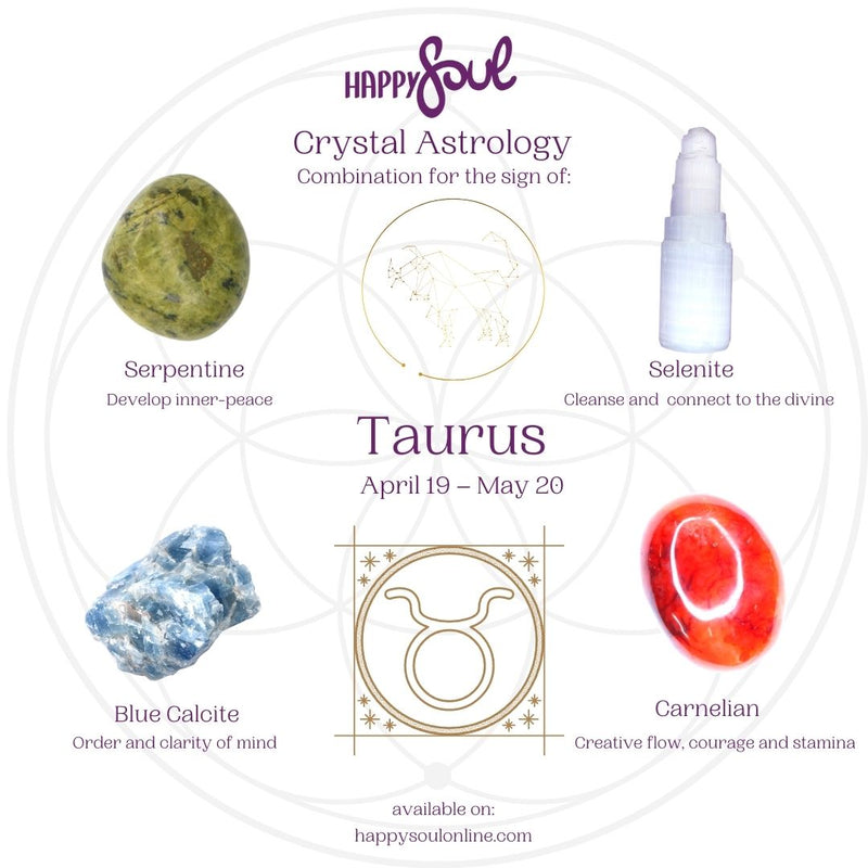 Crystal Astrology: Taurus ♉️ – Happy Soul Online