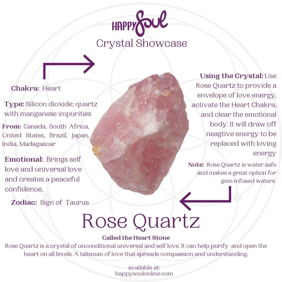 Rose Quartz: A Crystal Of Universal Love – Happy Soul Online