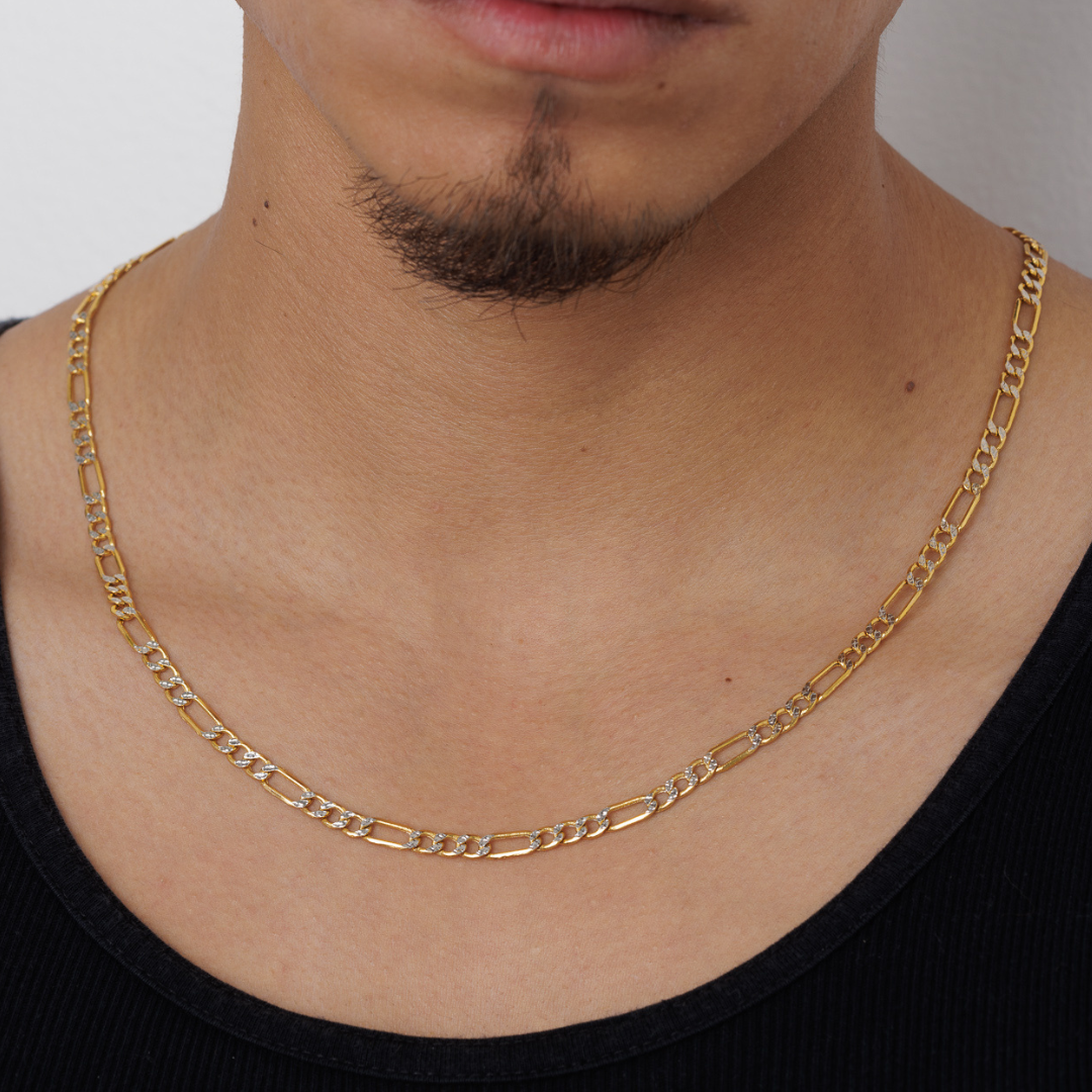 14K YELLOW GOLD ROPE CHAIN -4MM