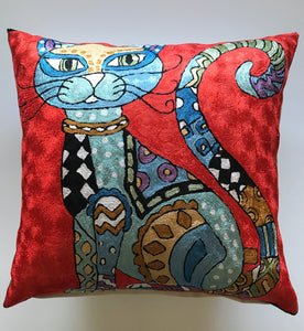 Modern Art Pillow Shams Tagged Rosina Wachtmeister Knotty Scarves