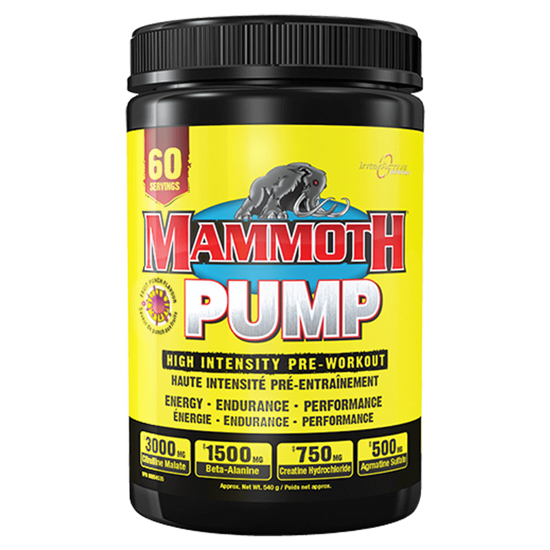 15 Minute Mammoth Pump Pre Workout Review for push your ABS