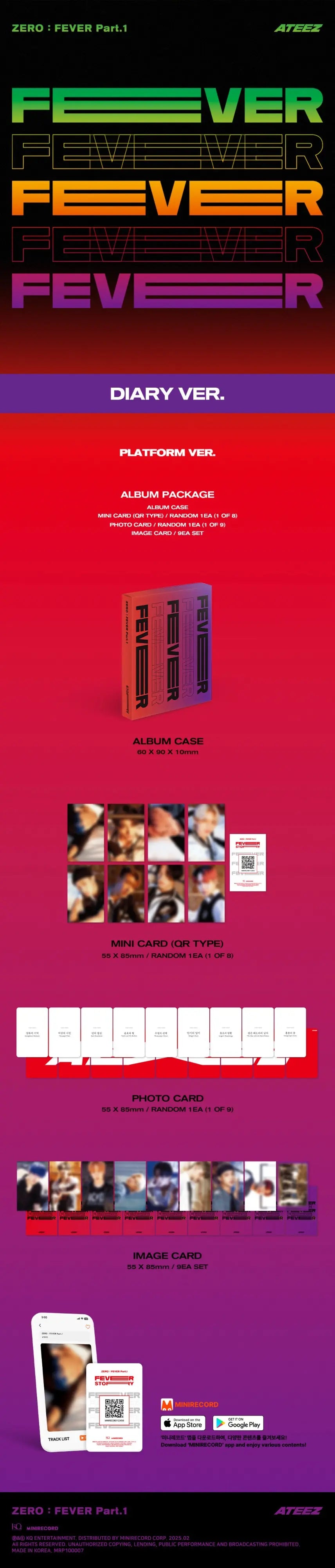 Ateez - Zero : Fever Part.1 [Platform] – Kpop Exchange