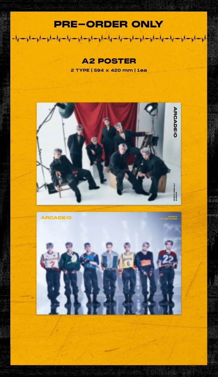 GHOST9 7th Mini Album - ARCADE : O – Choice Music LA