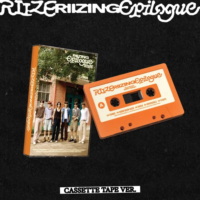 RIIZE 1st Mini Album - RIIZING : EPILOGUE (Cassette Tape Ver.)