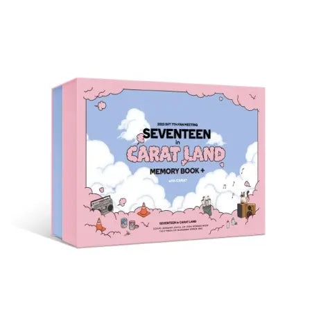 Seventeen 2023 SVT 7th Fan Meeting - SEVENTEEN in CARAT LAND Memory Book + Digital Code