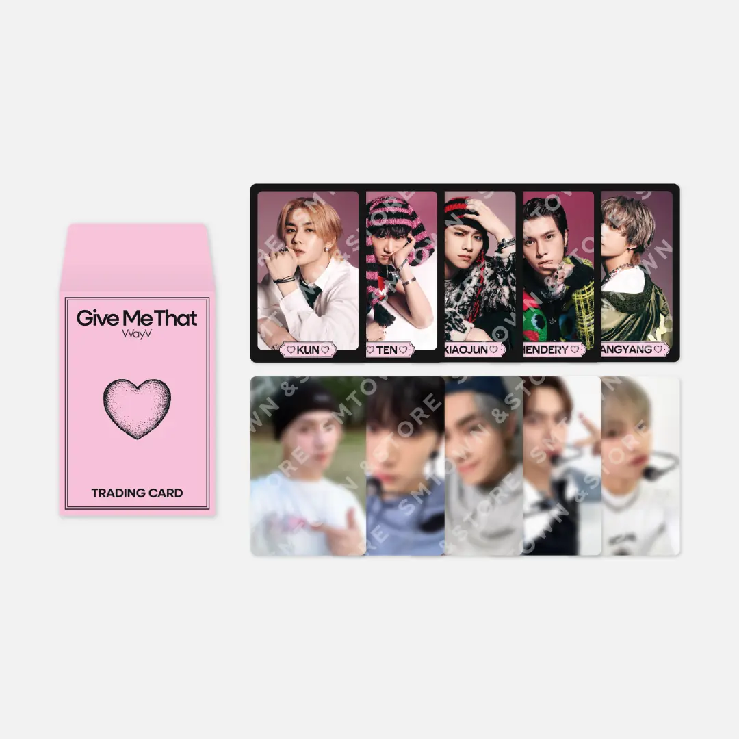 【海外配送可】【送料無料】 Give WayV Me Set Card Trading - Merchandise Official That K-POP・アジア