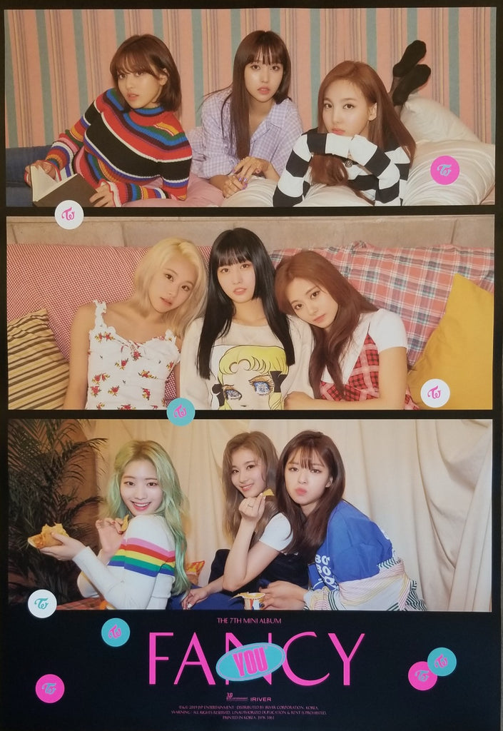 Twice 7th Mini Album Fancy You Official Poster Photo Concept 2 Choice Music La