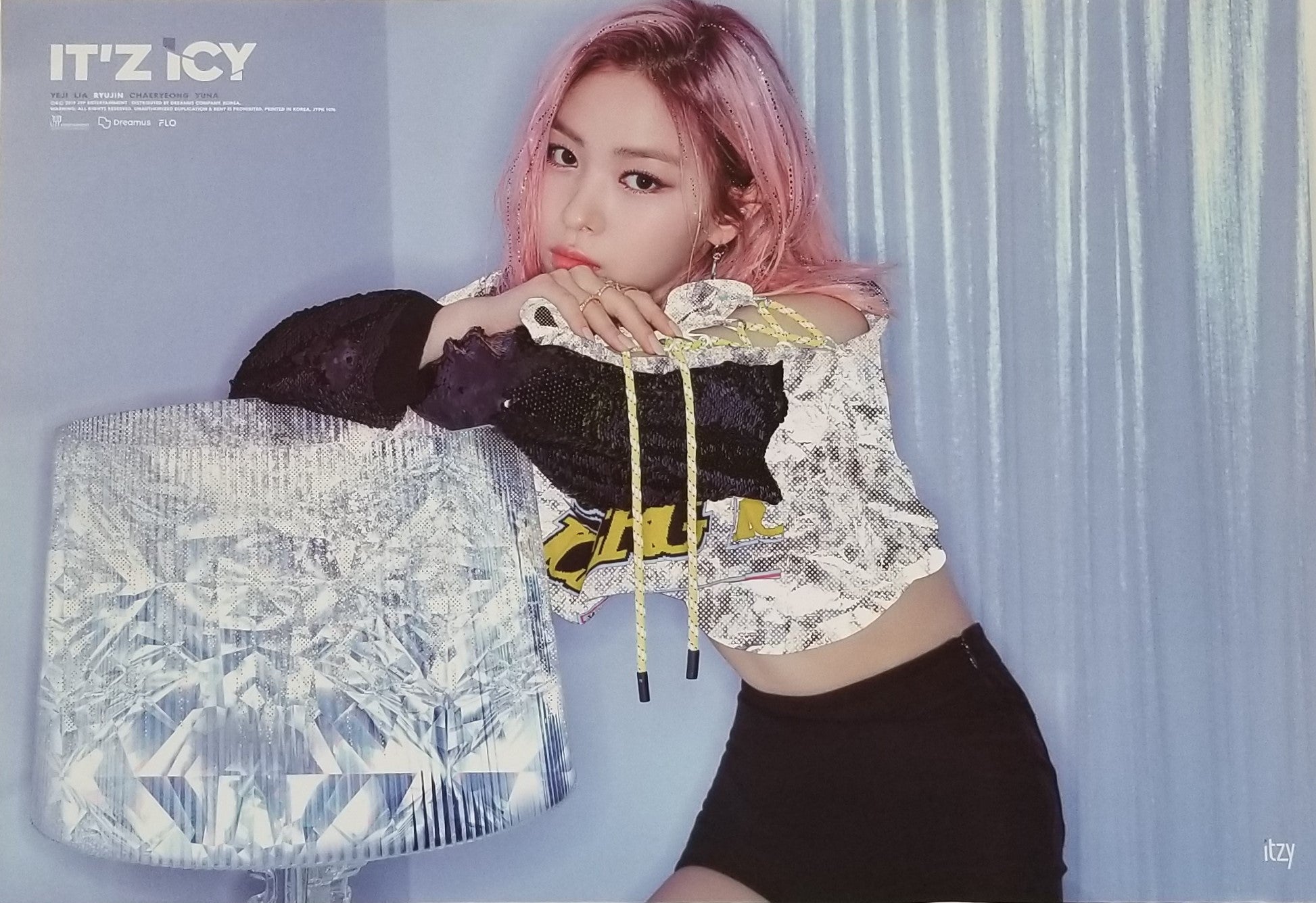 ITZY IT'Z ICY Official Poster - Ryujin Photo Concept – Choice Music LA