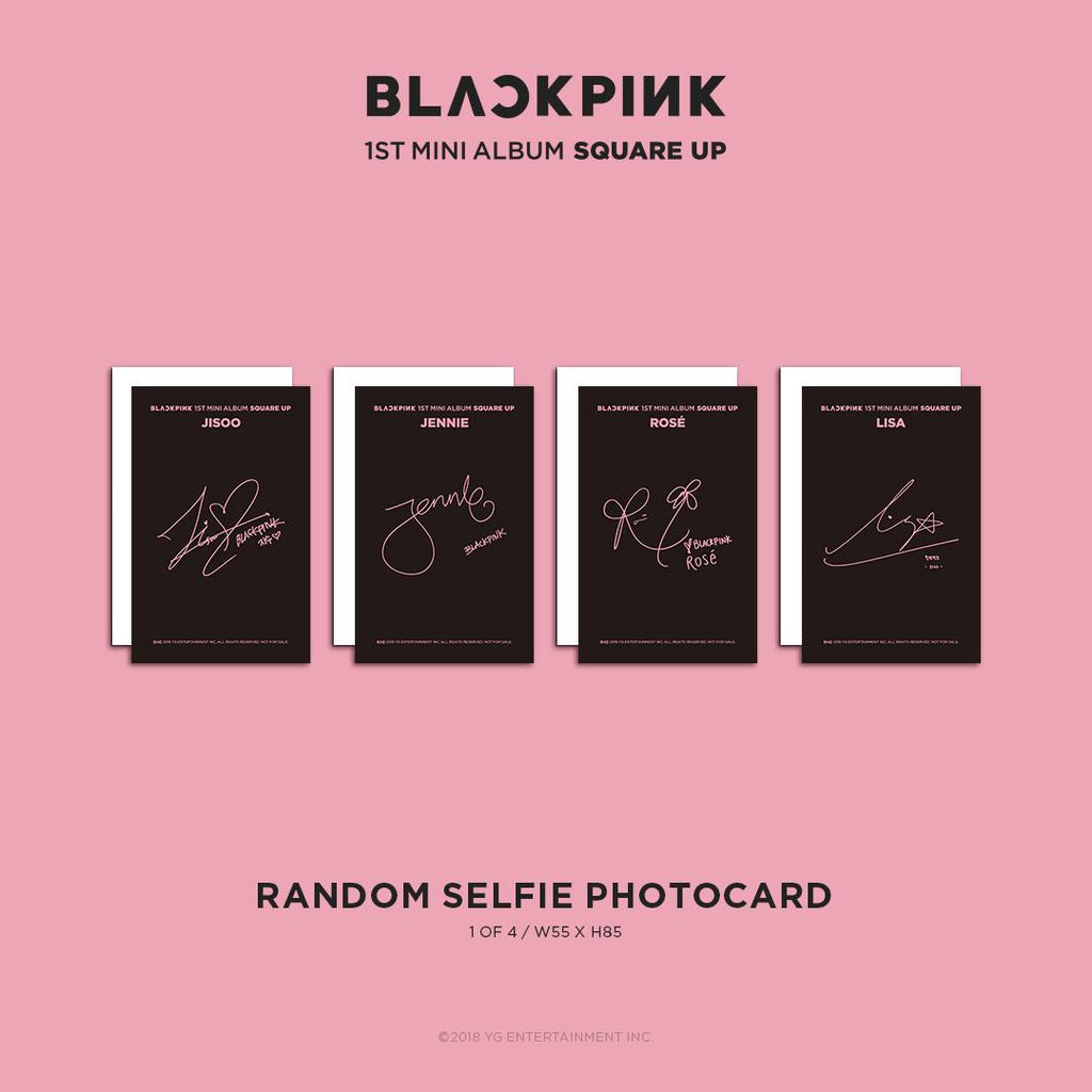 Blackpink 1st Mini Album Square Up Choice Music La 