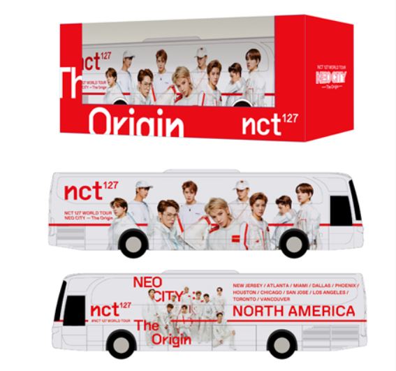 Miniature Neo City Tour Bus 