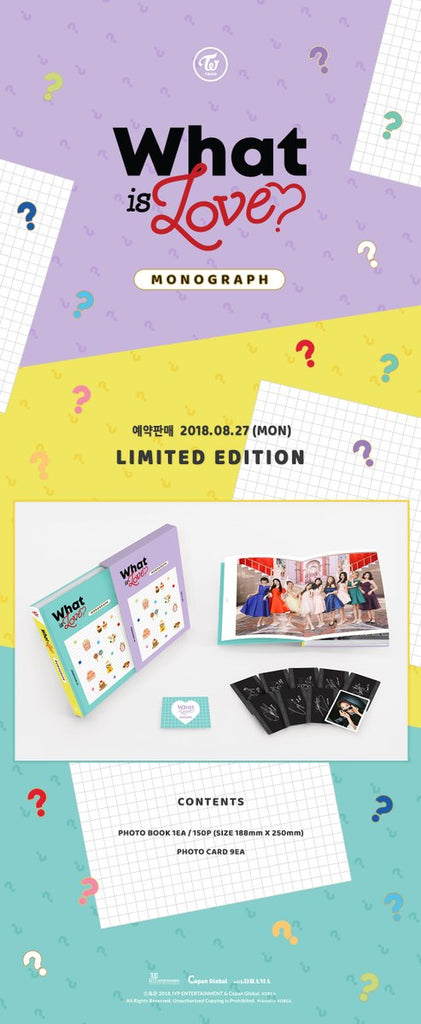 TWICE What is Love? MONOGRAPH トレカ付