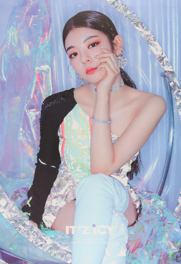ITZY IT'Z ICY Official Poster - Lia Photo Concept – Choice Music LA