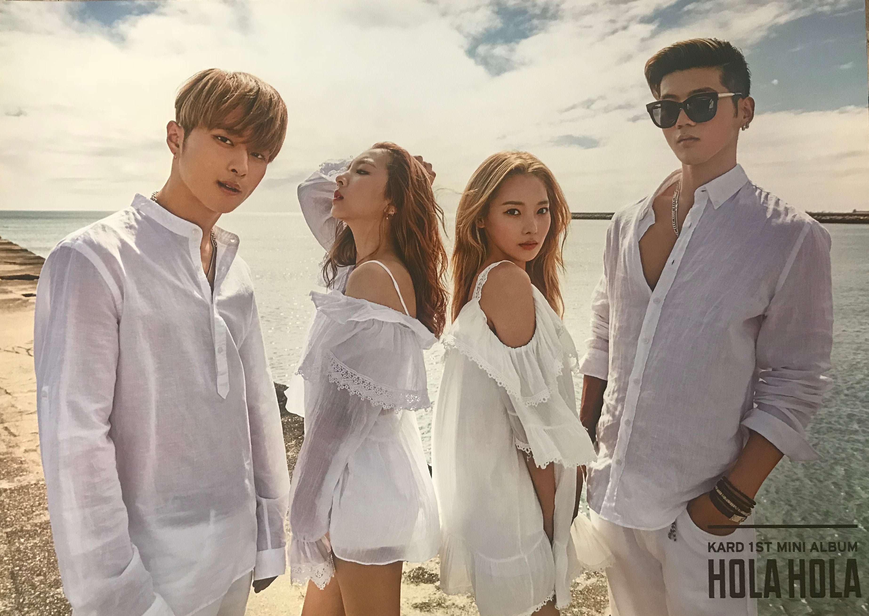 KARD 1st Mini Album HOLA HOLA Official Poster - Photo Concept 1 – Choice  Music LA