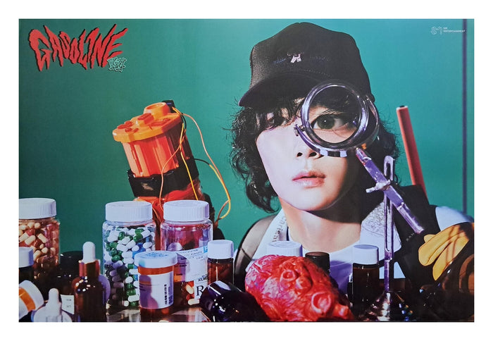 Key 2nd Album Gasoline (Booklet Ver.) Official Poster - Photo Concept 1