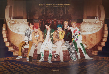 P1Harmony - 2nd Mini Album [DISHARMONY : BREAK OUT] Official Poster Br