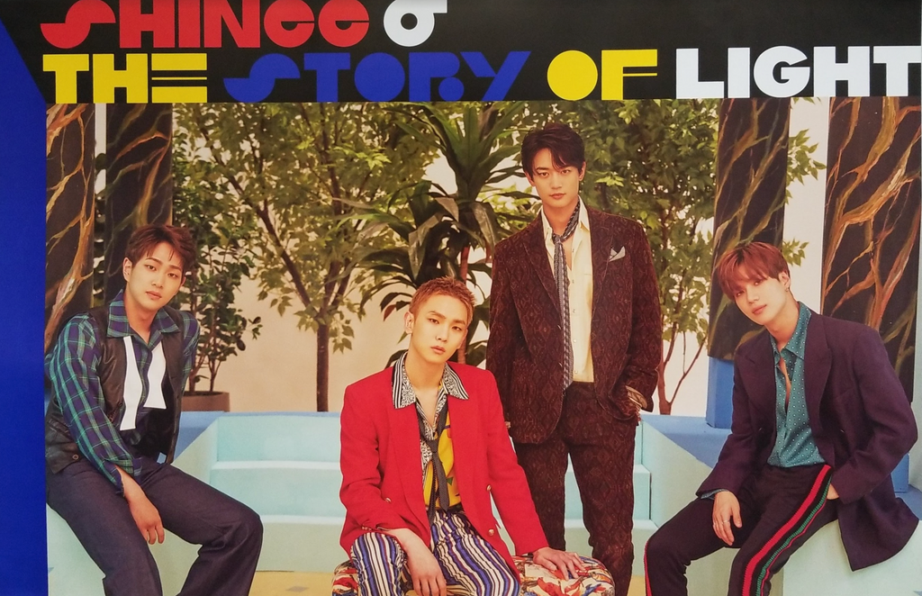 Shinee 6th Album Story Of Light Epilogue Official Poster Photo Conce Choice Music La