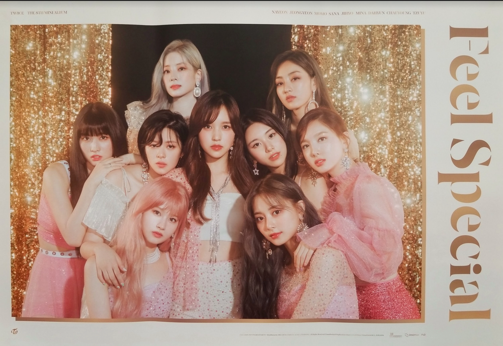 Twice 8th Mini Album Feel Special Official Poster Photo Concept 1 Choice Music La