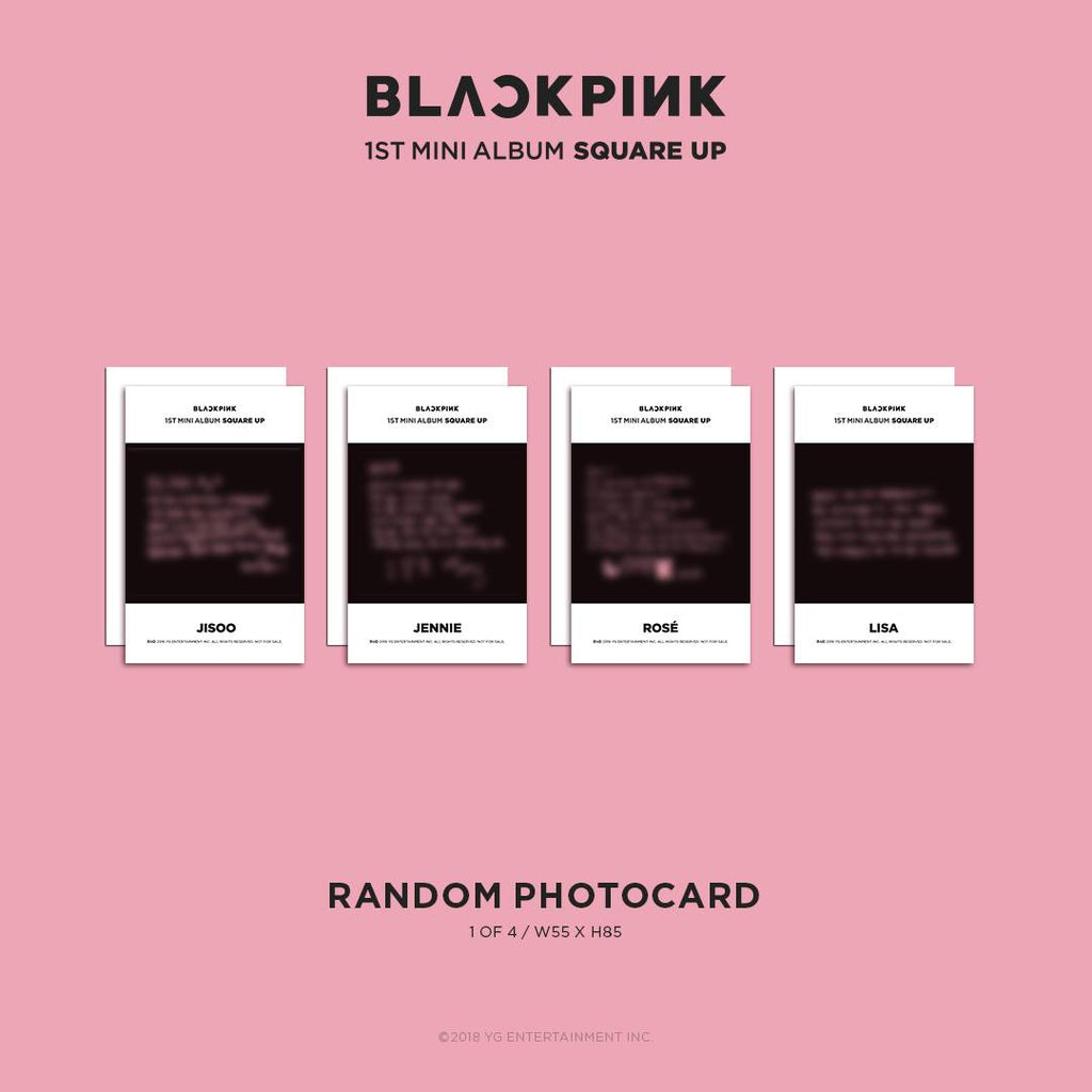 Blackpink 1st Mini Album Square Up Choice Music La 