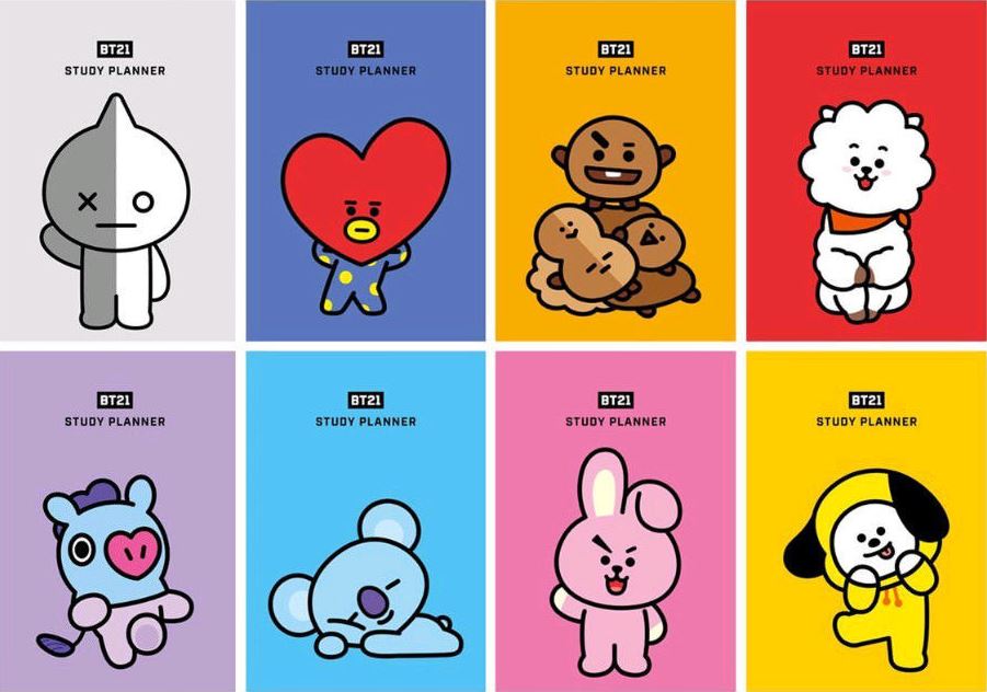 BT21 Official Goods - Official Study Planner – Choice Music LA