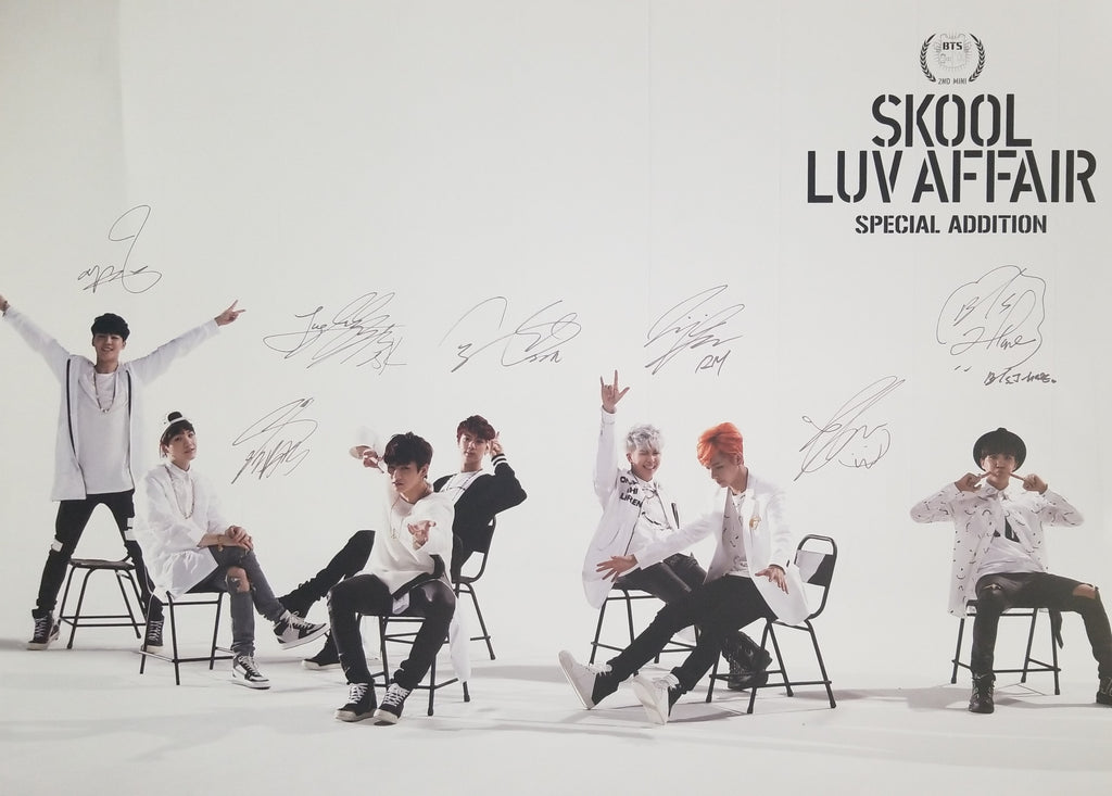 Bts Skool Luv Affair Special Addition Official Poster Photo Concept Choice Music La