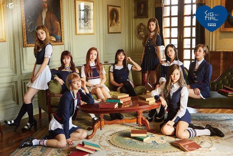 Twice 4th Mini Album Signal Official Poster Photo Concept A Choice Music La