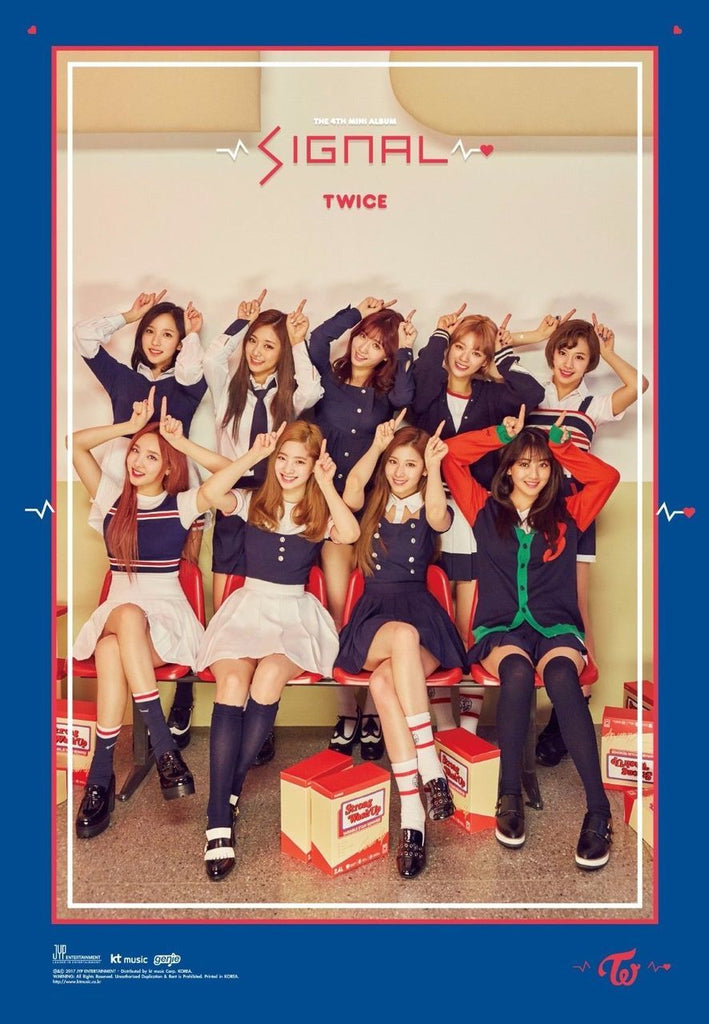 Twice 4th Mini Album Signal Official Poster Photo Concept C Choice Music La