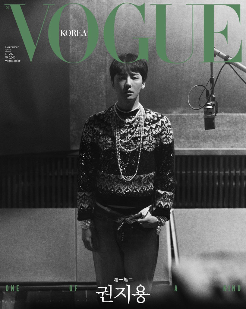 Magazine Vogue Korea 11 G Dragon Choice Music La