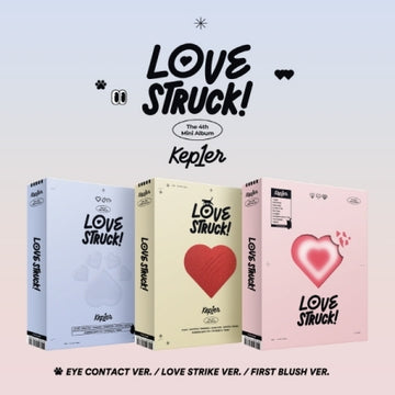 Kep1er 4th Mini Album - LOVESTRUCK! (Digipack Ver.) – Choice Music LA