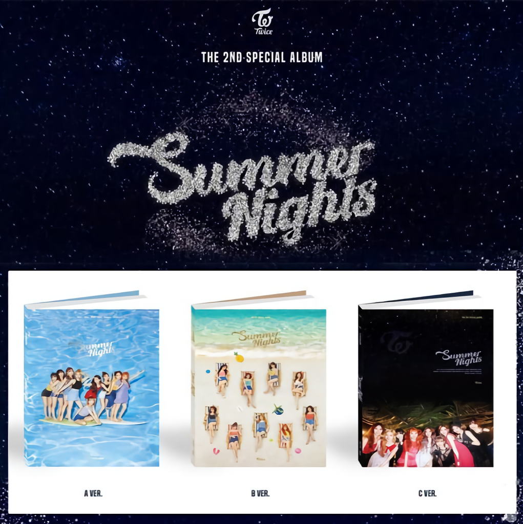 Re Release Twice 2nd Special Album Summer Nights Choice Music La