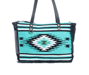 Algodones Handbag (Turquoise) - Aspen Lace Boutique