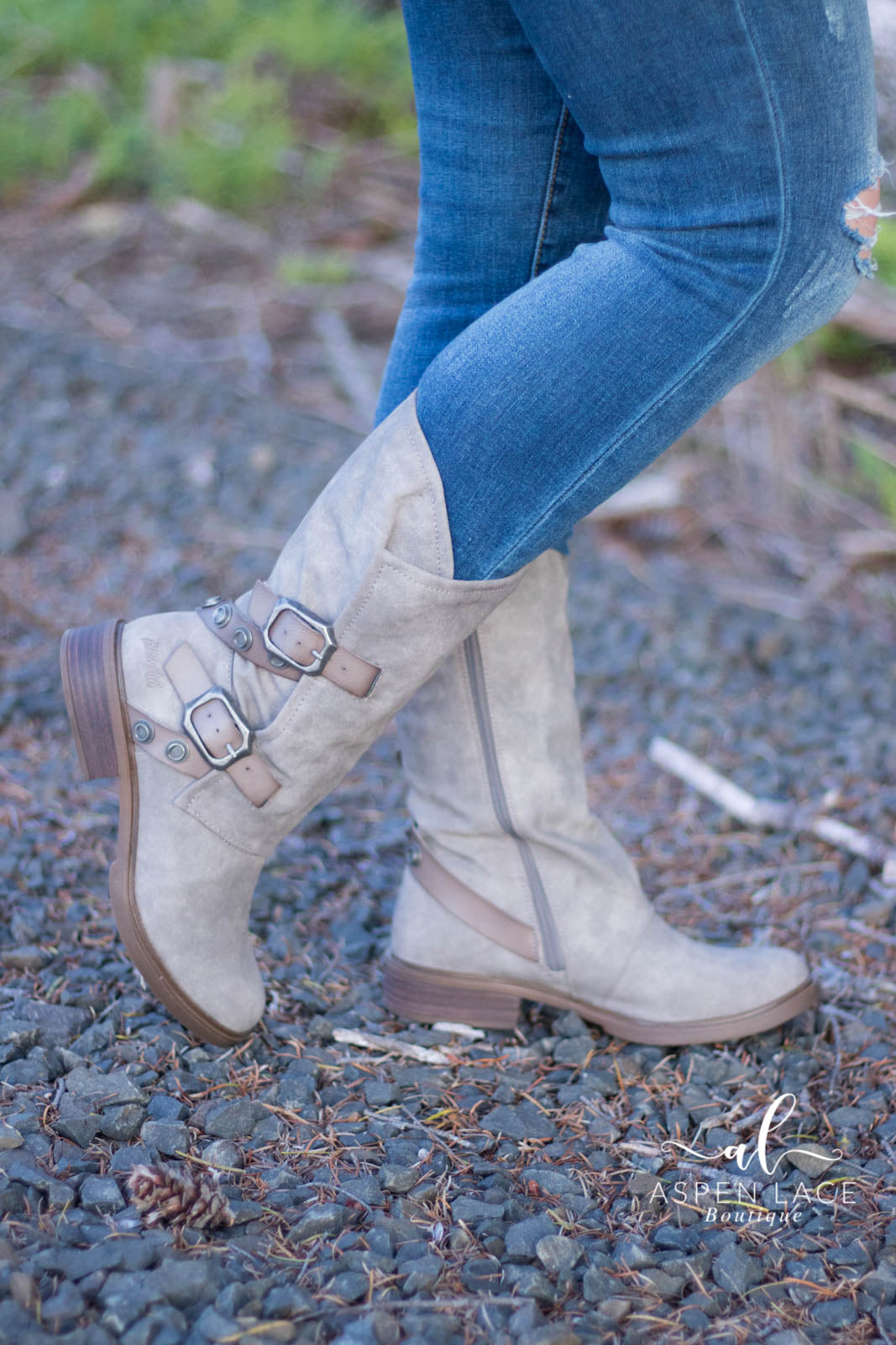 grey blowfish boots