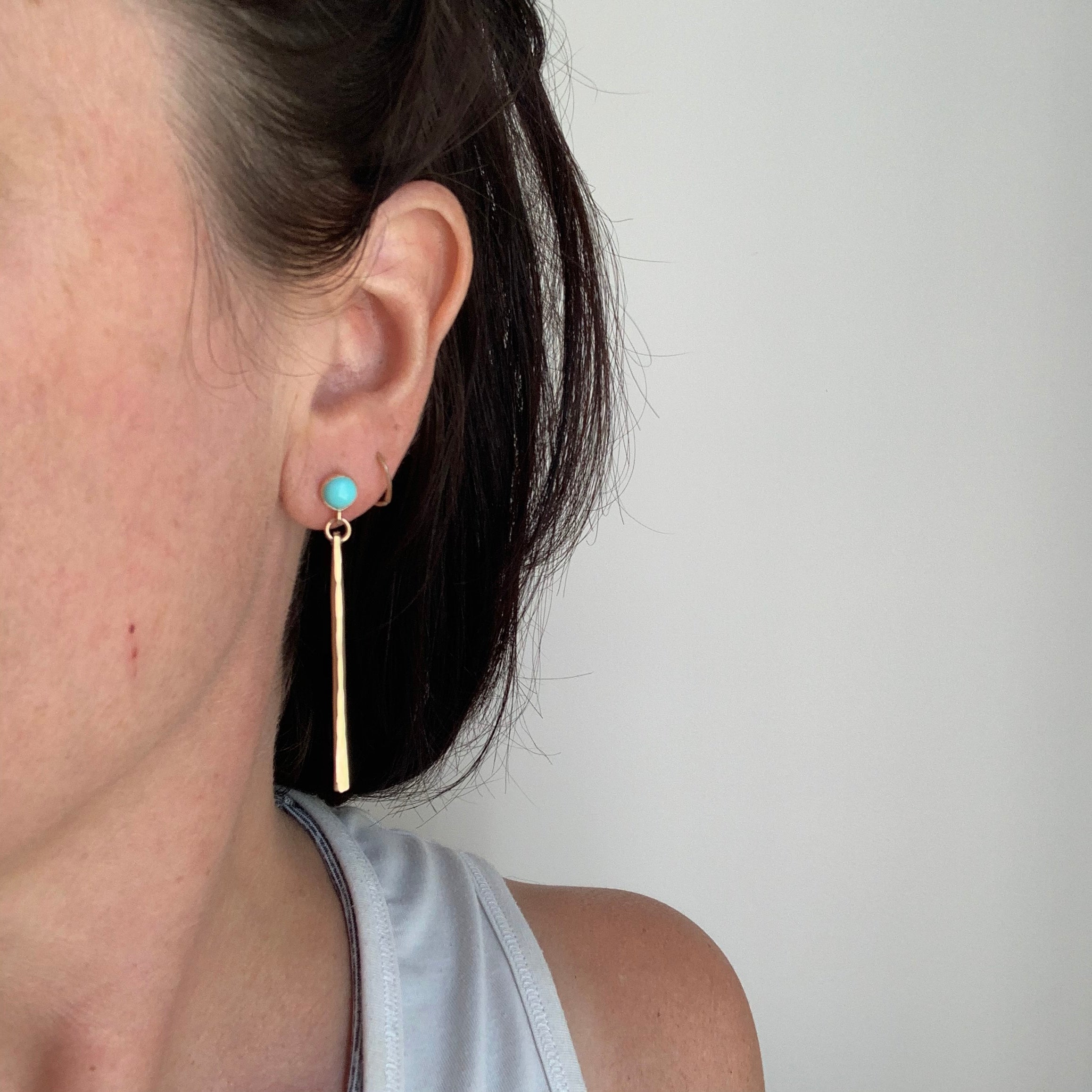 Forever Turquoise post earrings