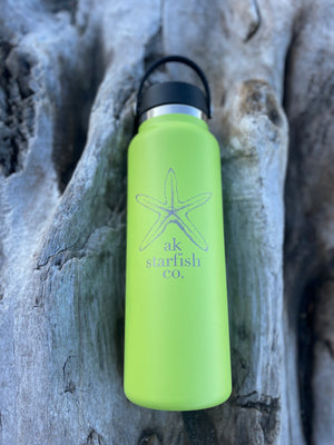 Moss AK Starfish Co. 40oz Hydroflask - AK Starfish Co.