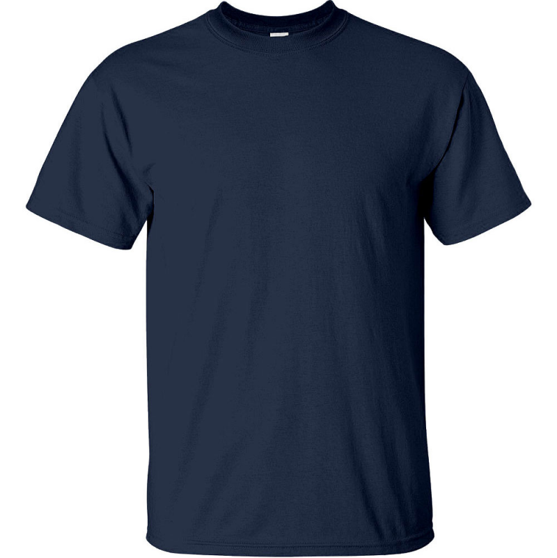 Plain Blank T-Shirt (Navy Colours, Regular and Big Men's Sizes ...