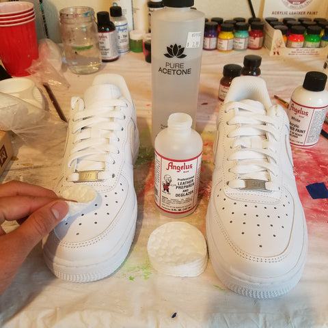 shoe paint finisher