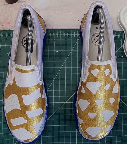 Diamonds & Dollar$ Canvas Customs – Just1 Shoes