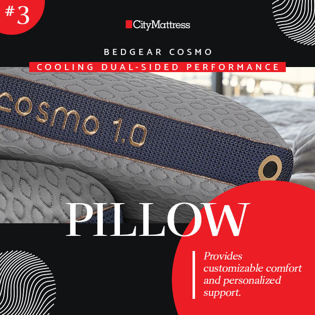 Bedgear Cosmo Cooling Dual-Sided Performance Pillow