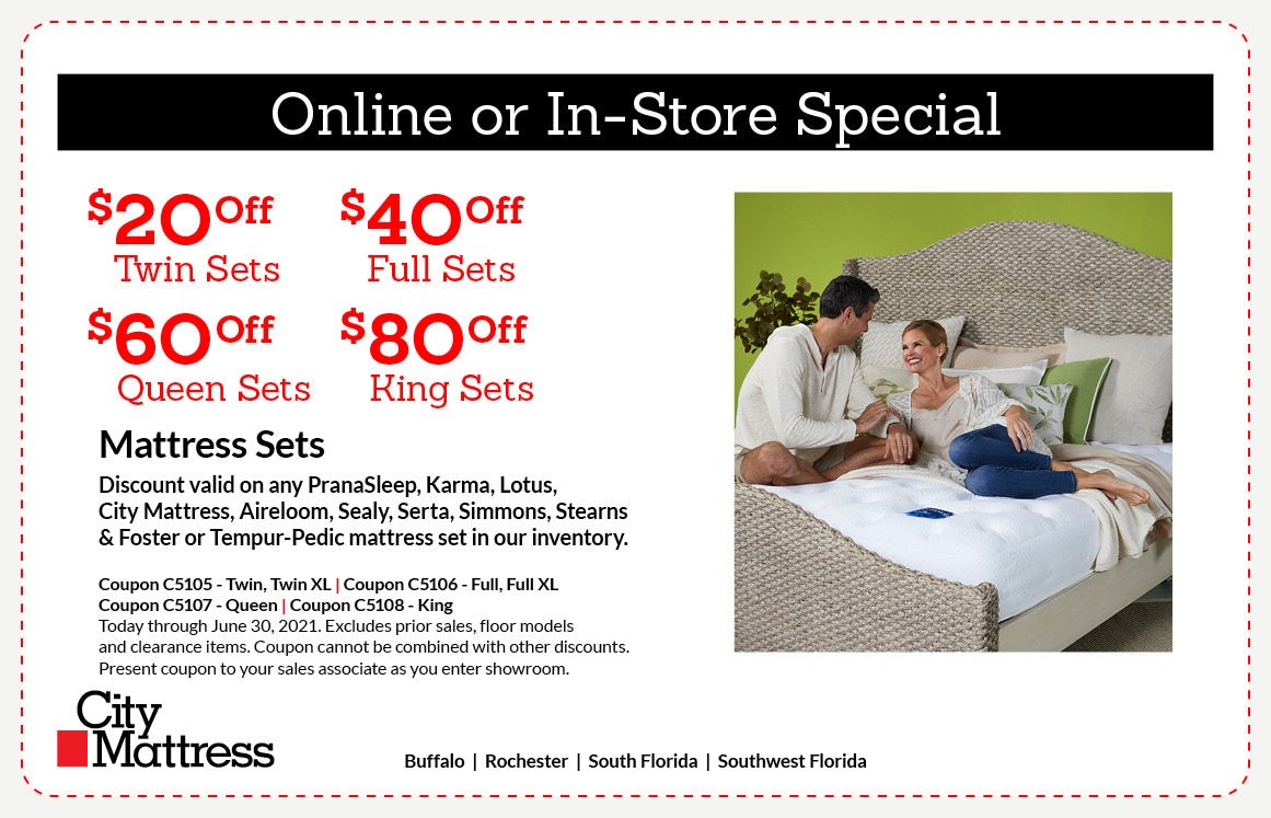 Current Coupons For City Mattress City Mattress