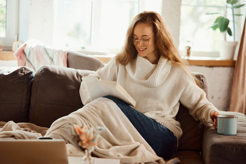 Cuddled up REading