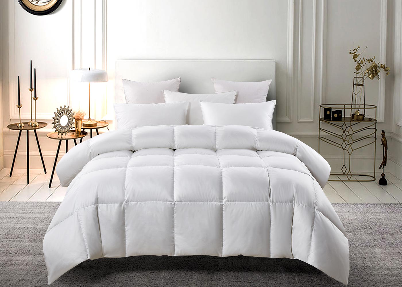 Sleep Philosophy All Season Warmth Level 1 Cotton 3M Thinsulate Down  Alternative Comforter - On Sale - Bed Bath & Beyond - 10575312