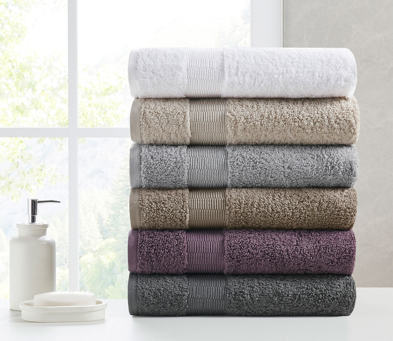 Parker 6pc Bath Towel Set – City Mattress