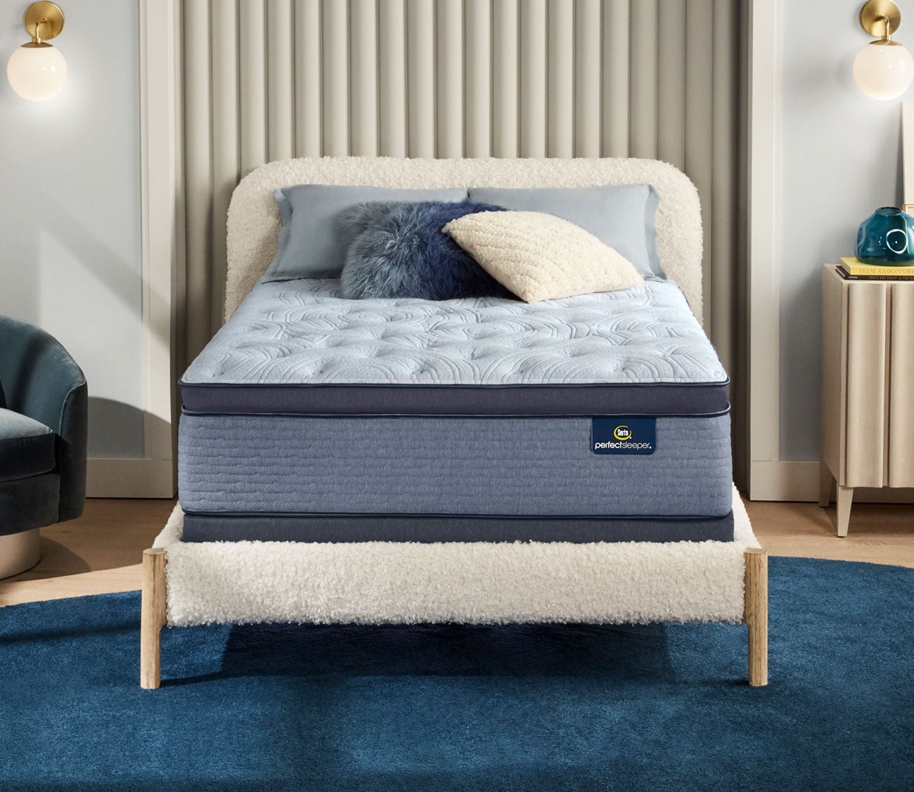 Perfect Sleeper Night Retreat Firm Pillow Hybrid Mattress