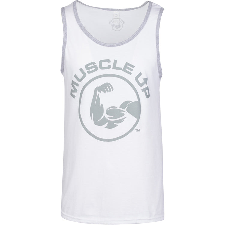 Men Tank Tops Black & White – muscleupclothesstore